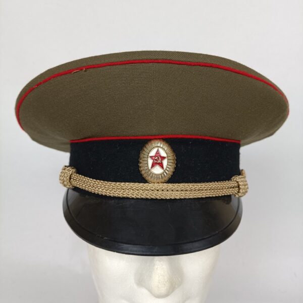 Gorra M69 para Oficial de Carros y Artillería URSS