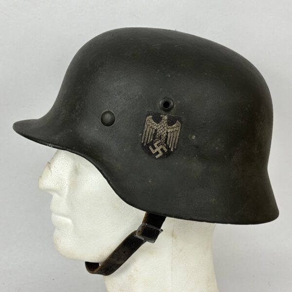 Casco Alemán M40 Wehrmacht Restaurado WW2 Alemania