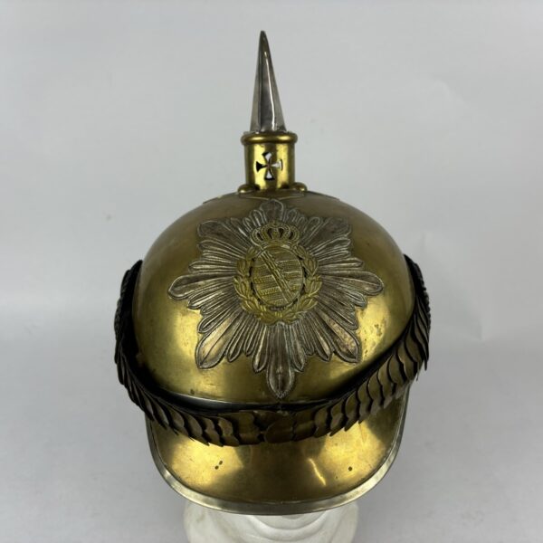 Casco Pickelhaube Coracero Imperio Alemán Repro