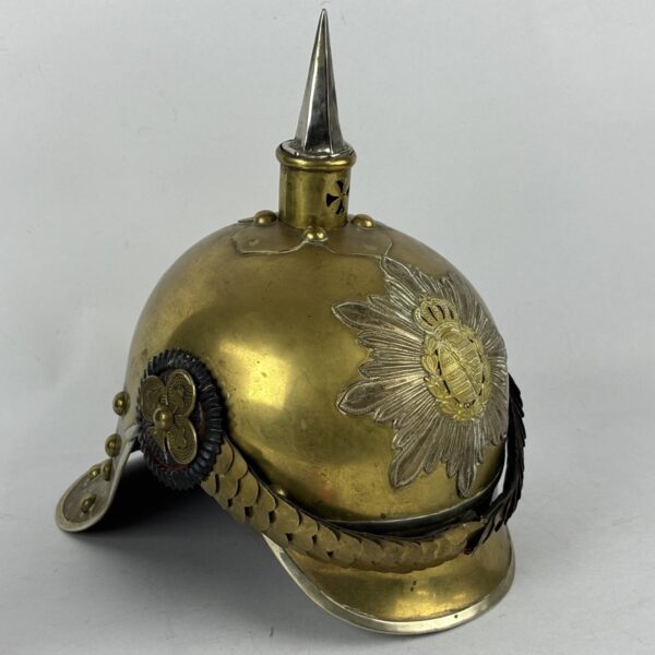 Casco Pickelhaube Coracero Imperio Alemán Repro