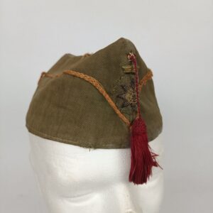 Gorro cuartelero de Comandante Guerra Civil España