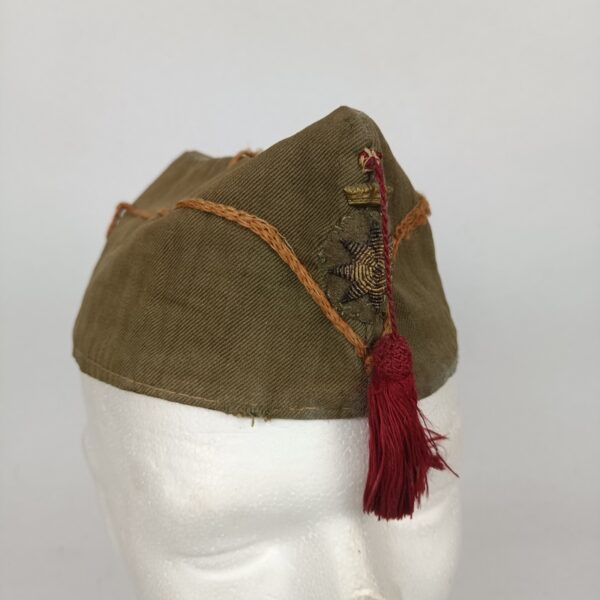 Gorro cuartelero de Comandante Guerra Civil España