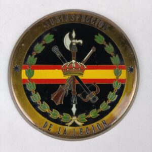 Placa para metopa de la Legion Española