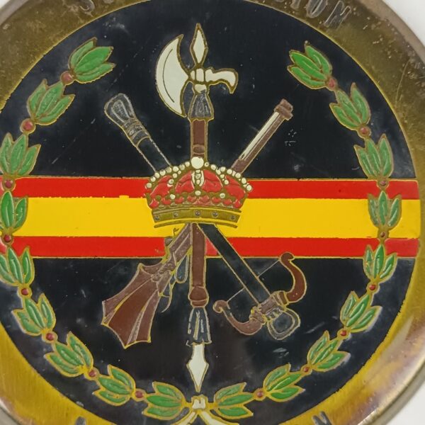 Placa para metopa de la Legion Española