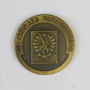 Moneda del 11 Batallón Paracaidista Francia