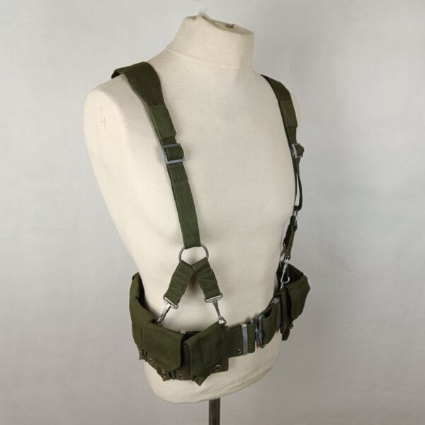 Trincha militar ajustable Verde