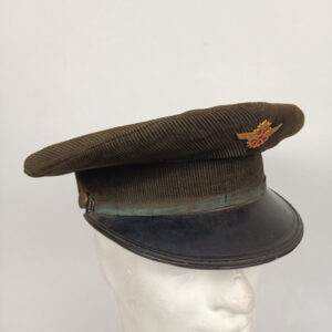 Gorra del Cuerpo de Tren, República y Guerra civil española