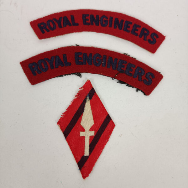 Parches Royal Engineers WW2 UK