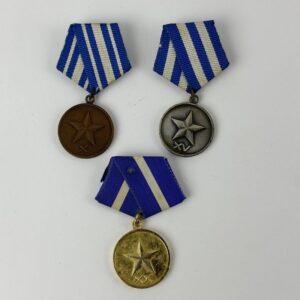 Medallas por servicio en el Ministerio del Interior Cuba