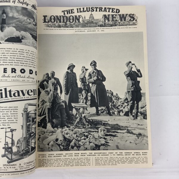 Libro recopilatorio The Illustrated London News 1942