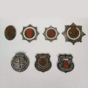 Colección Placas de Mossos d'Escuadra Repro