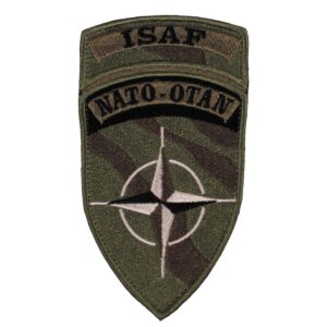 Parche ISAF de la OTAN Camuflaje