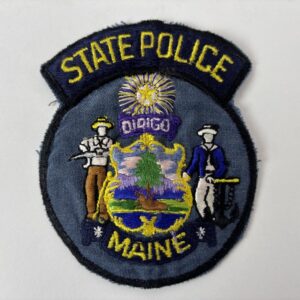 Parche de la Policía Estatal de Maine USA