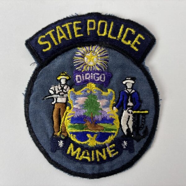Parche de la Policía Estatal de Maine USA