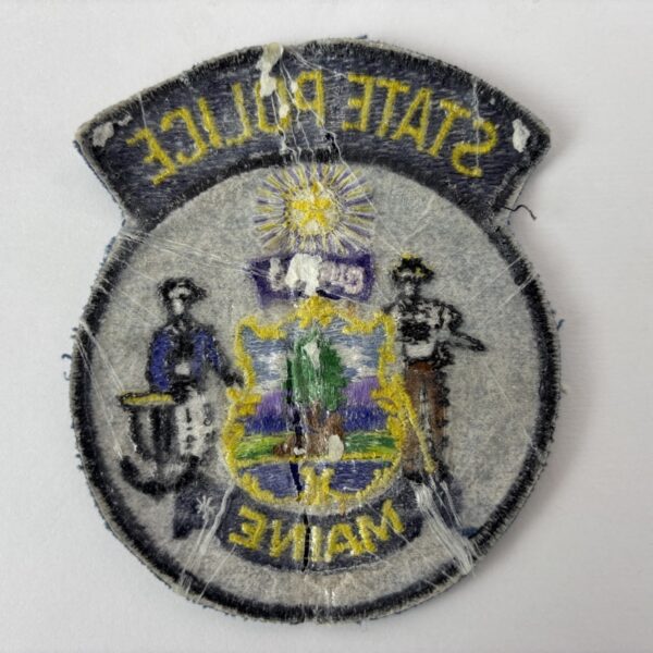 Parche de la Policía Estatal de Maine USA - Imagen 2