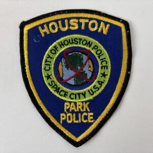 Parche Policía de Parques de Houston USA
