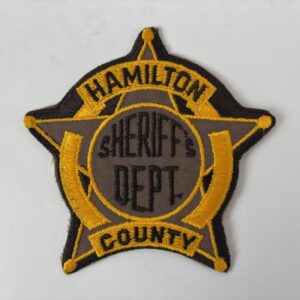 Parche Sheriff del Condado de Hamilton USA