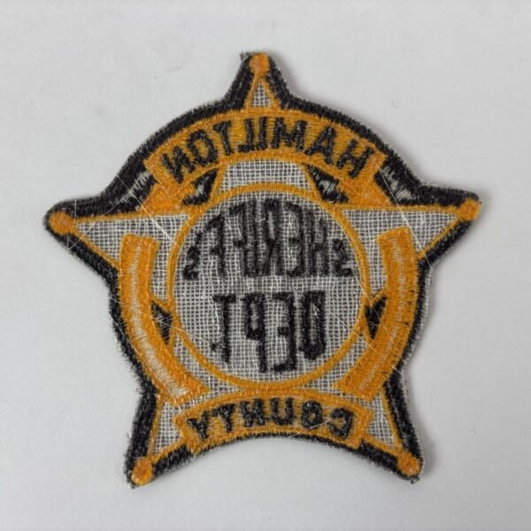 Parche Sheriff del Condado de Hamilton USA - Imagen 2