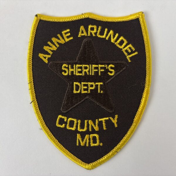 Parche Sheriff de Anne Arundel Maryland USA