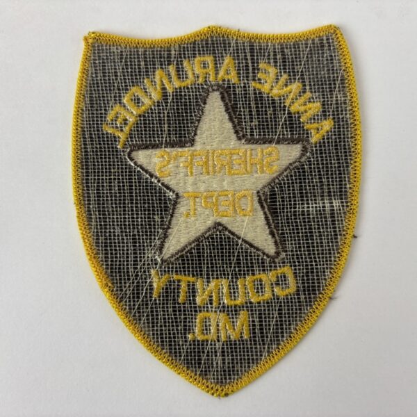 Parche Sheriff de Anne Arundel Maryland USA - Imagen 2