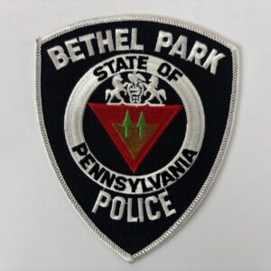 Parche Policía de Bethel Park Pensilvania USA