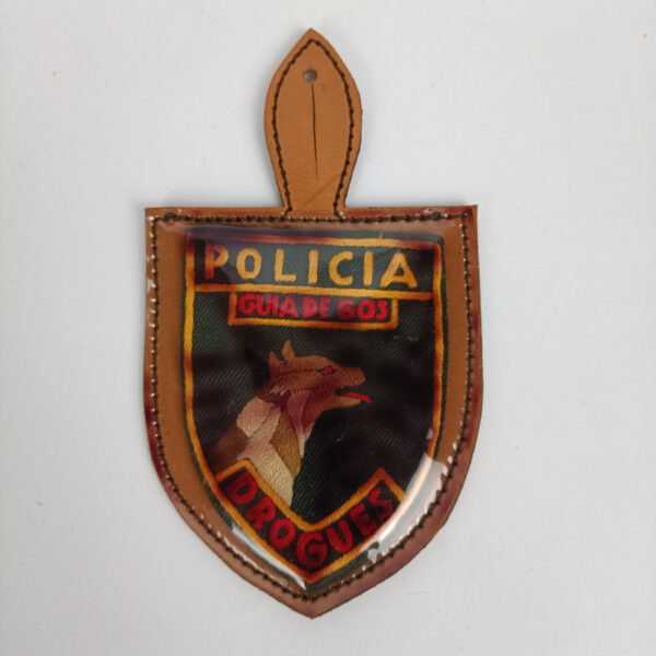 Insignia Policia Guía de Gossos – Unidad Antidroga Andorra