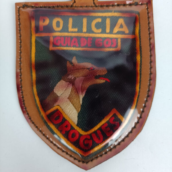 Insignia Policia Guía de Gossos – Unidad Antidroga Andorra - Imagen 3