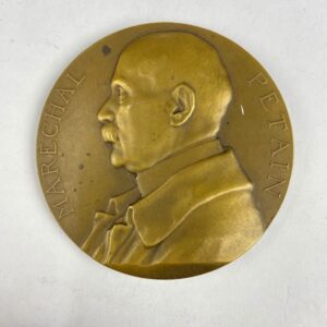 Moneda Mariscal Petain 1922 WW1 Francia