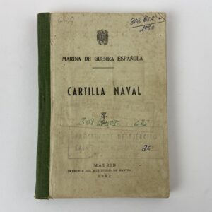 Cartilla Naval Marina de Guerra Española
