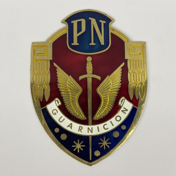 Placa de Guarnición Policía Nacional Transición España