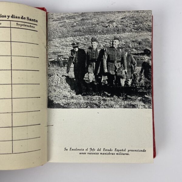 Agenda Militar Española 1943 - Imagen 4
