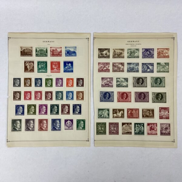Colección Sellos Adolf Hitler – Alemania Tercer Reich - Imagen 2