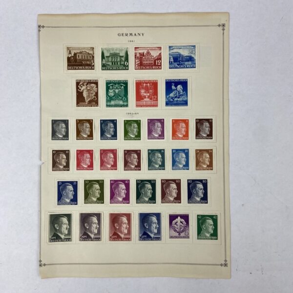 Colección Sellos Adolf Hitler – Alemania Tercer Reich - Imagen 3