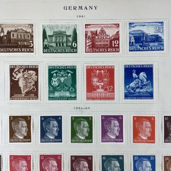 Colección Sellos Adolf Hitler – Alemania Tercer Reich - Imagen 4