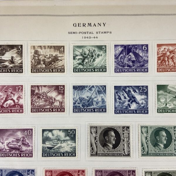 Colección Sellos Adolf Hitler – Alemania Tercer Reich - Imagen 5