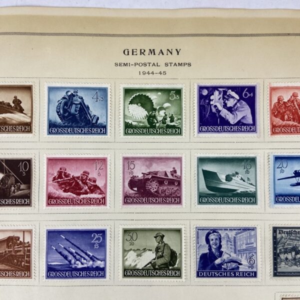 Colección Sellos Adolf Hitler – Alemania Tercer Reich - Imagen 7