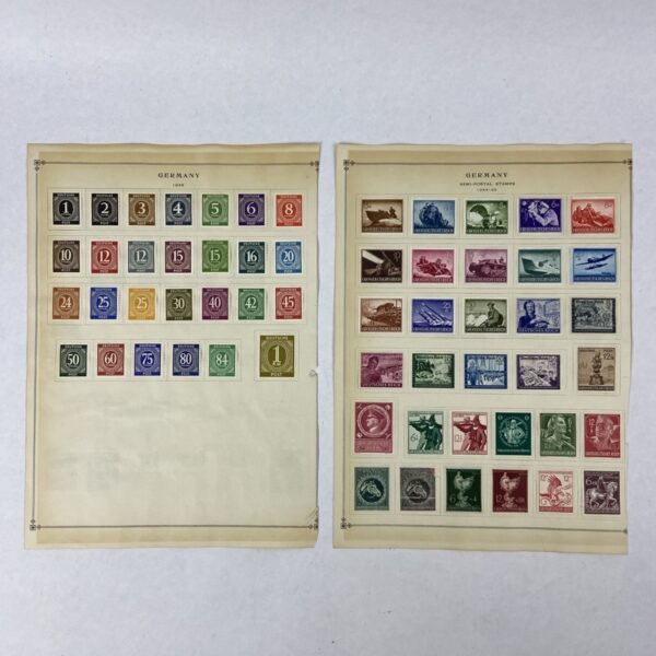 Colección Sellos Adolf Hitler – Alemania Tercer Reich - Imagen 8