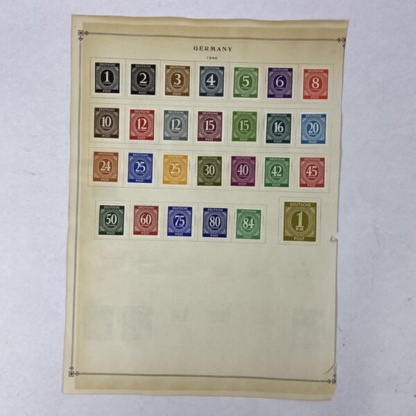 Colección Sellos Adolf Hitler – Alemania Tercer Reich - Imagen 9