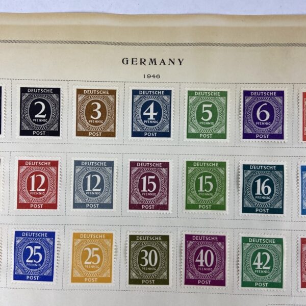 Colección Sellos Adolf Hitler – Alemania Tercer Reich - Imagen 10