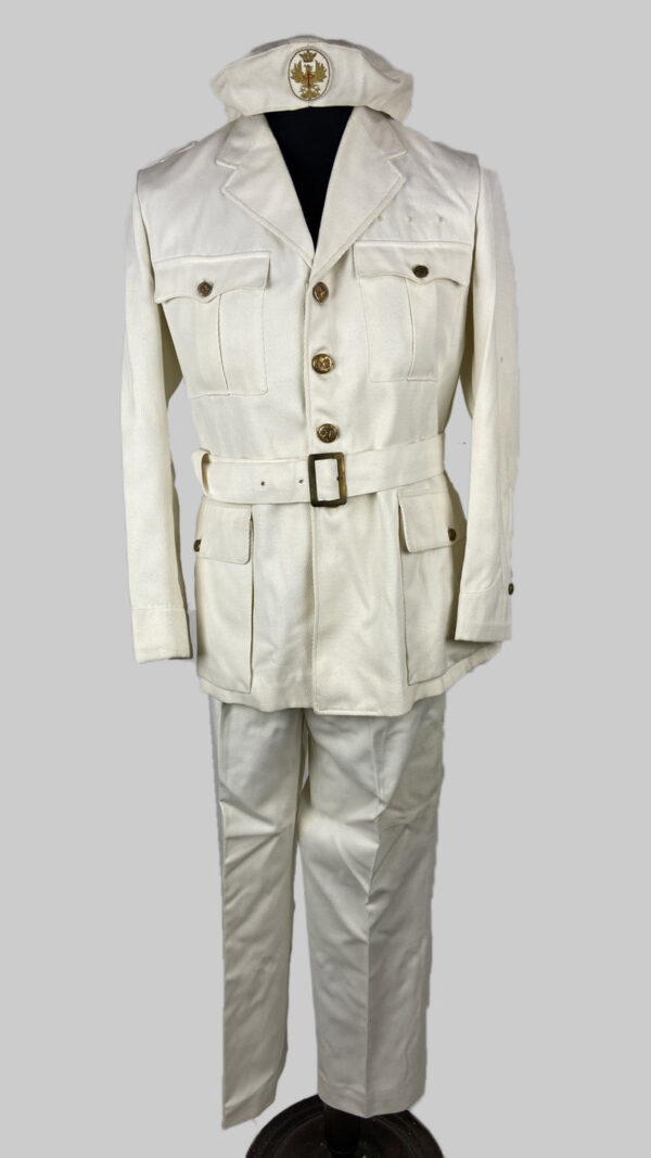 Uniforme de Gala Blanco Ejército España época de Franco - Imagen 3