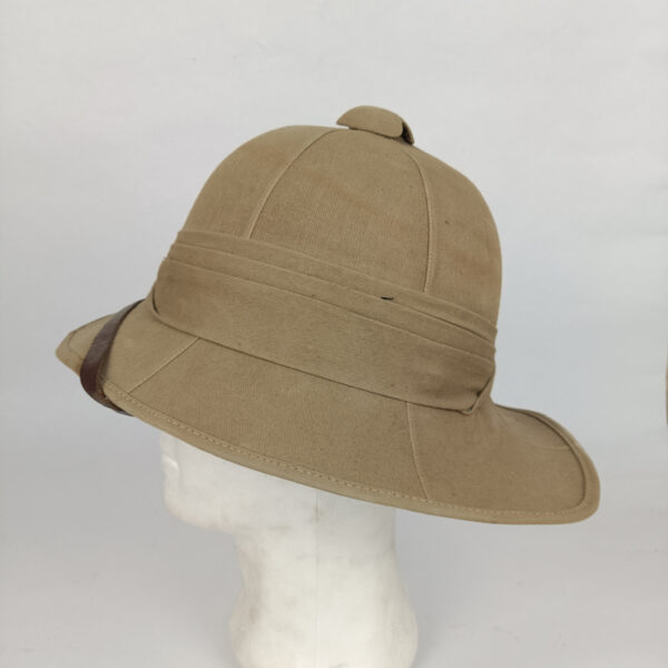 Casco tropical Salacot 1942 WW2 UK - Imagen 4