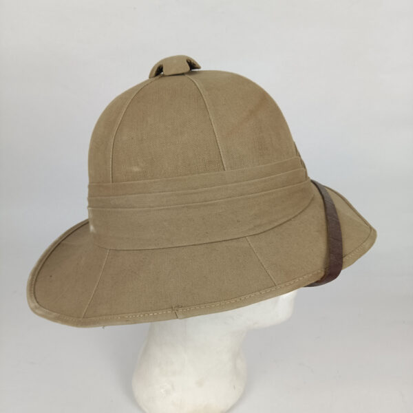 Casco tropical Salacot 1942 WW2 UK - Imagen 6