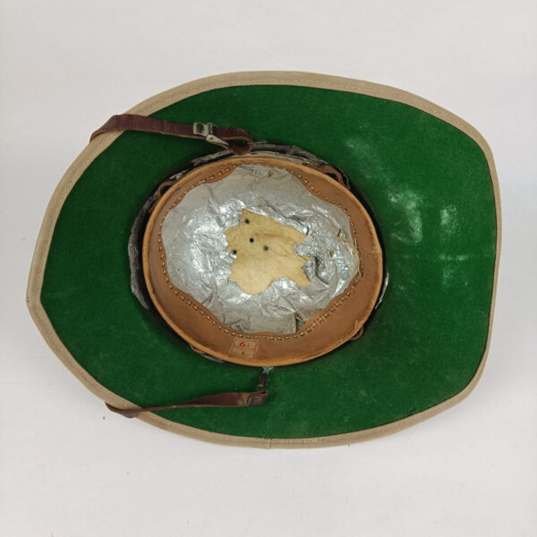 Casco tropical Salacot 1942 WW2 UK - Imagen 2