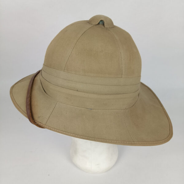 Casco tropical Salacot 1942 WW2 UK - Imagen 4
