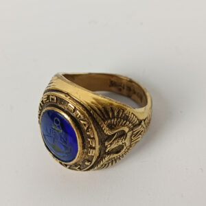 Anillo de oro 10K US Navy USA