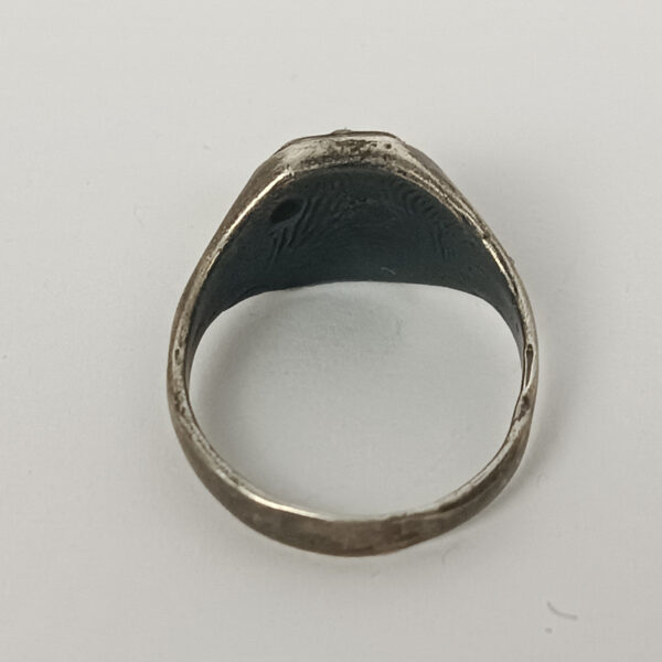 Anillo de plata U-Boot Kriegsmarine Alemania - Imagen 2