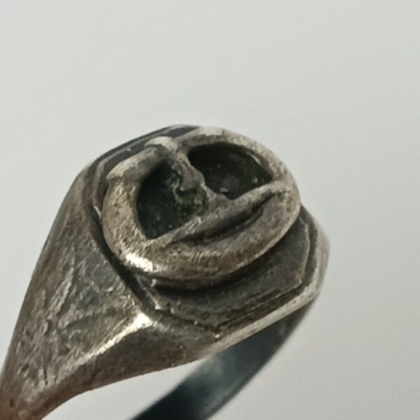 Anillo de plata U-Boot Kriegsmarine Alemania - Imagen 4