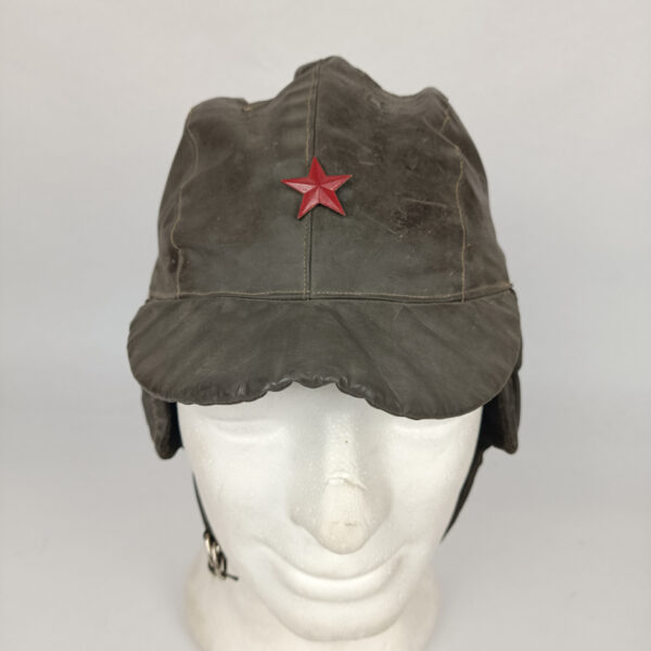 Gorra con orejeras del Ejercito Republicano Guerra Civil - Imagen 3