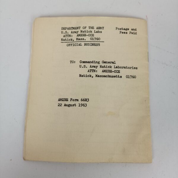 Manual Chaleco Antifragmentos de Vietnam USA - Imagen 5