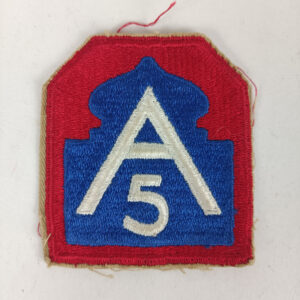 Parche 5º Ejercito US Army USA WW2